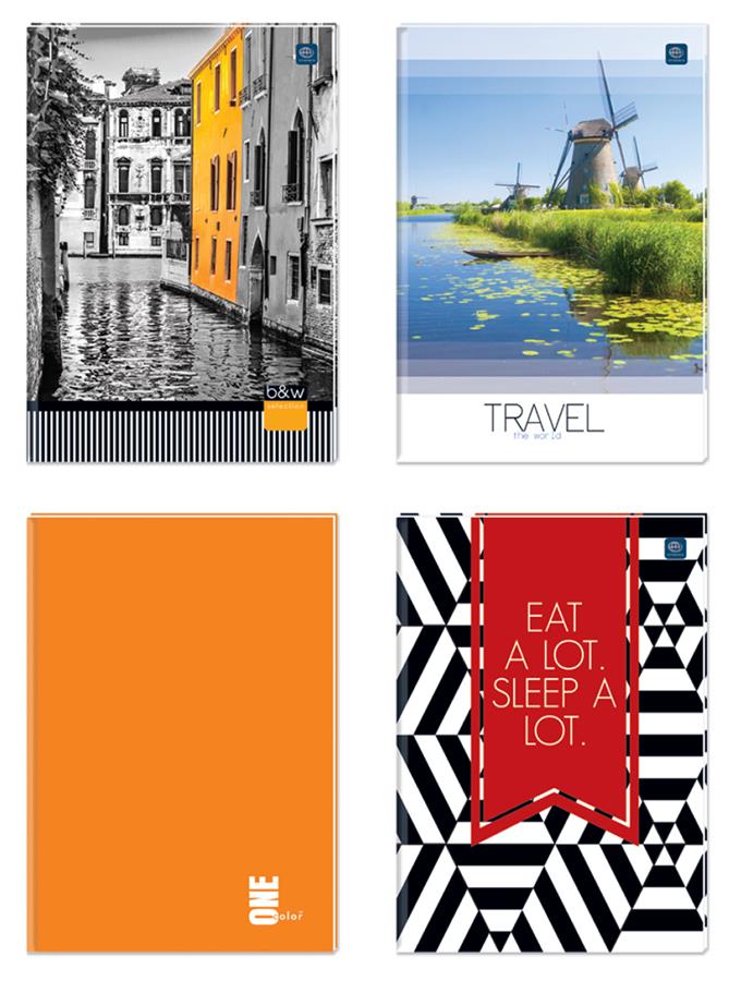 ND39_166796 ZESZYT B5/160K LIN OPR TW INT MIX WZO