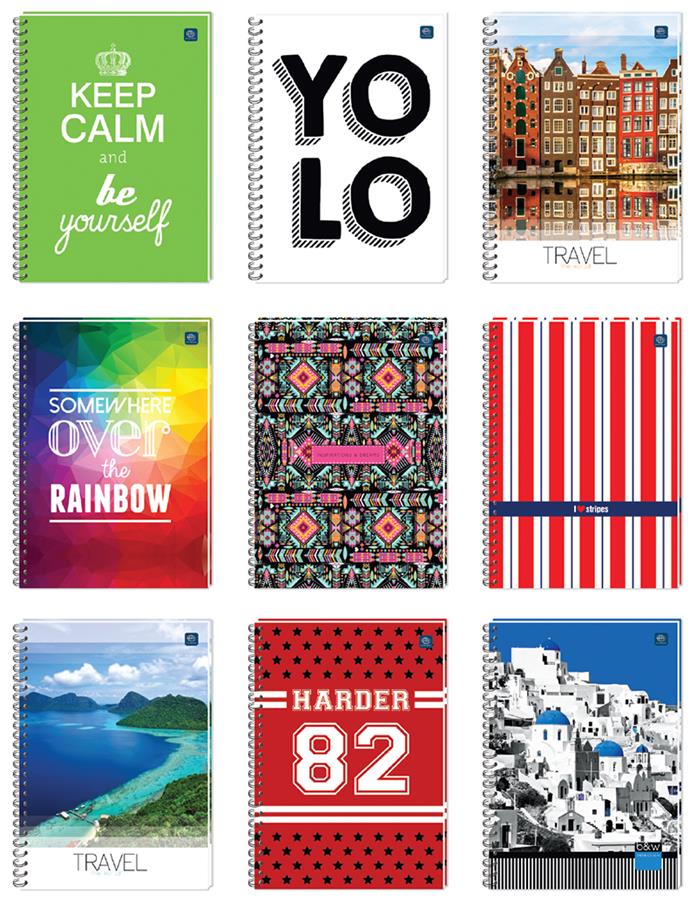 ND39_247389 KOLOZESZYT A4/100K LIN INT MIX WZOR F