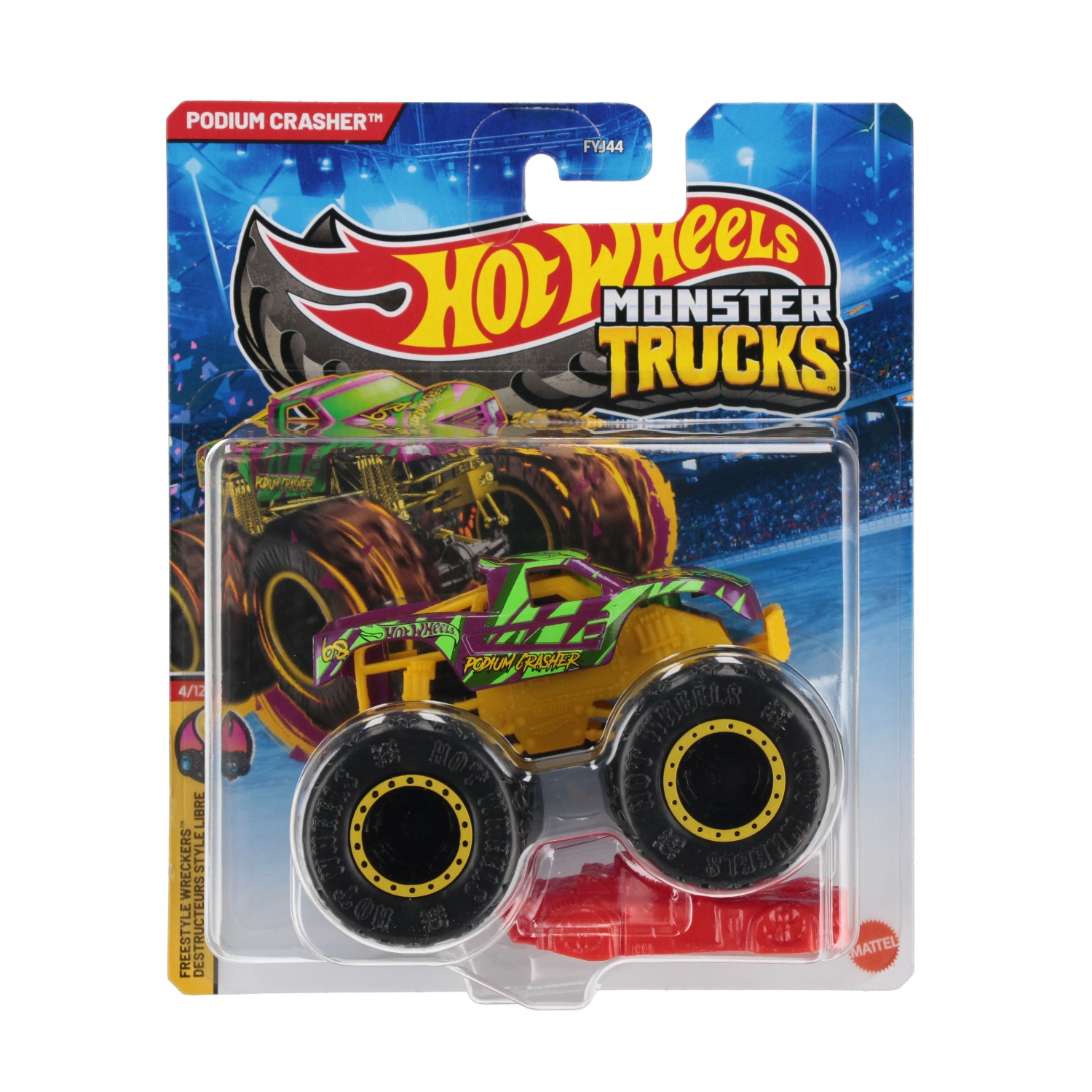 ND39_430412 -HW MONSTER TRUCKS POJAZD 1:64 AST FY