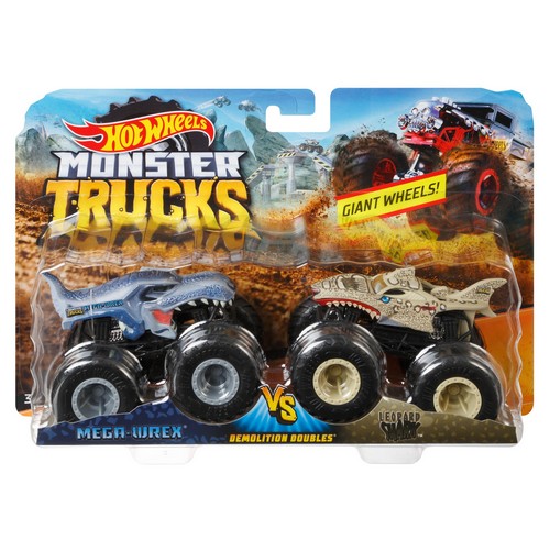 ND39_430413 -HW MONSTER TRUCKS POJAZD 1:64 2-PAK