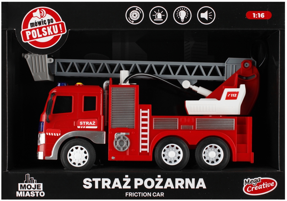 ND39_522121 AUTO STRAZ B/O WODA 34X23X12 MOJE MIASTO PLPL 24