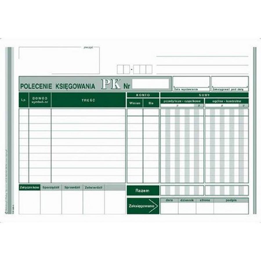 ND39_138605 DRUK POLEC KSIEGOWANIA A5/80K MP 439-