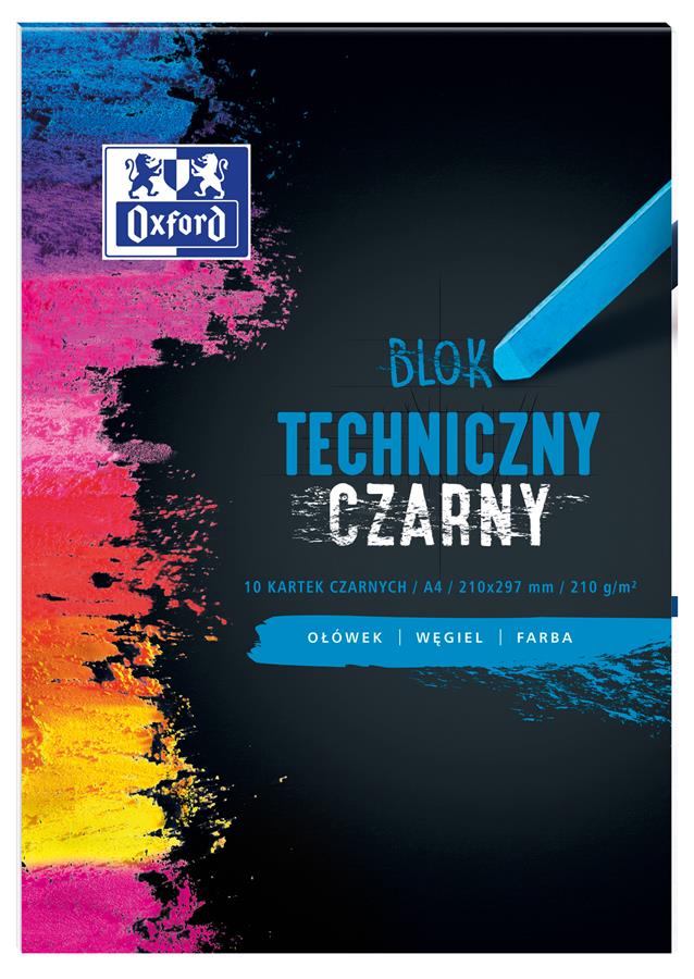ND39_392290 BLOK TECHNICZNY A3/10K CZAR OXF 210G