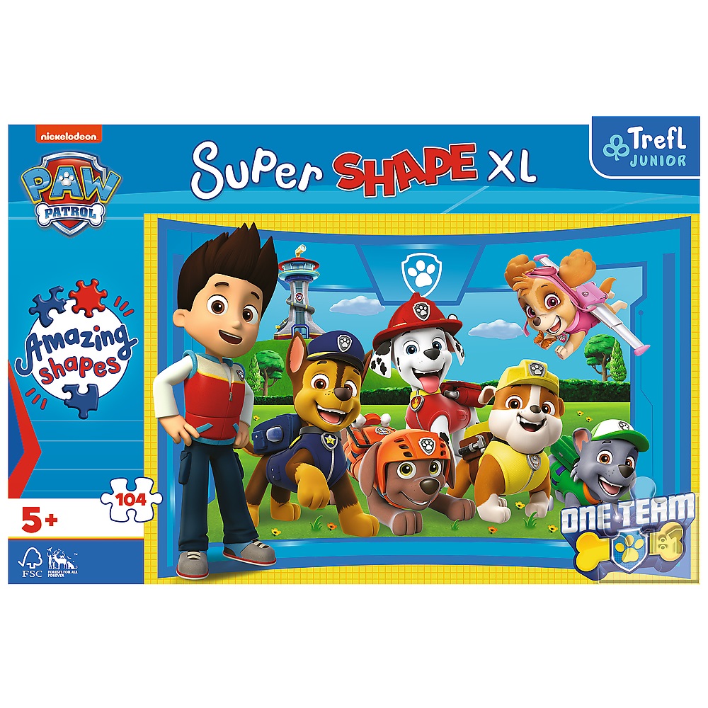 ND39_514607 PUZZLE 104EL TREFL PSI PRZYJACIELE PAW PATROL PU - archiwum ...