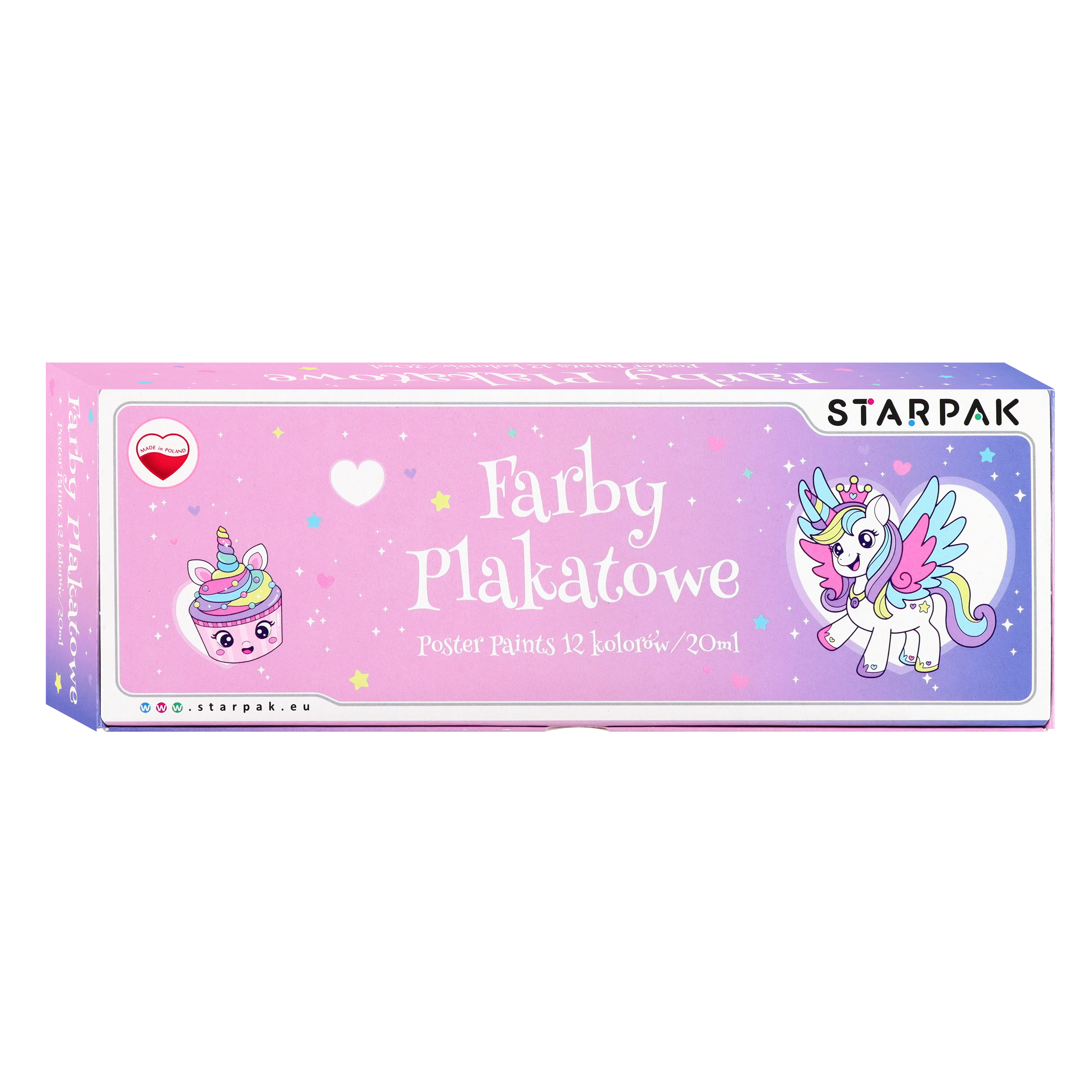 tempere 12 colori 20ml unicorn1 starpak f