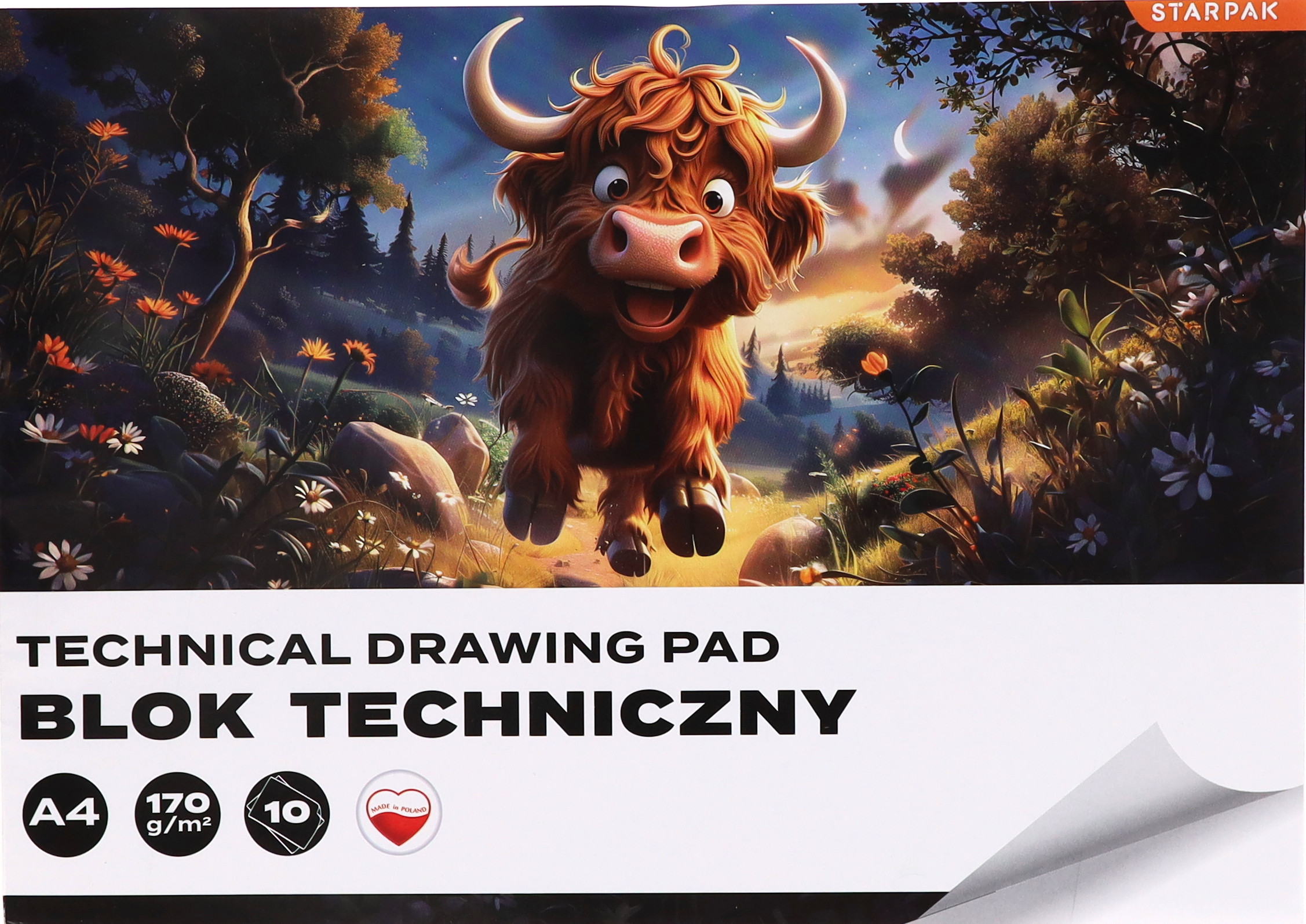 block tech a4/10k white cow starpak f'10