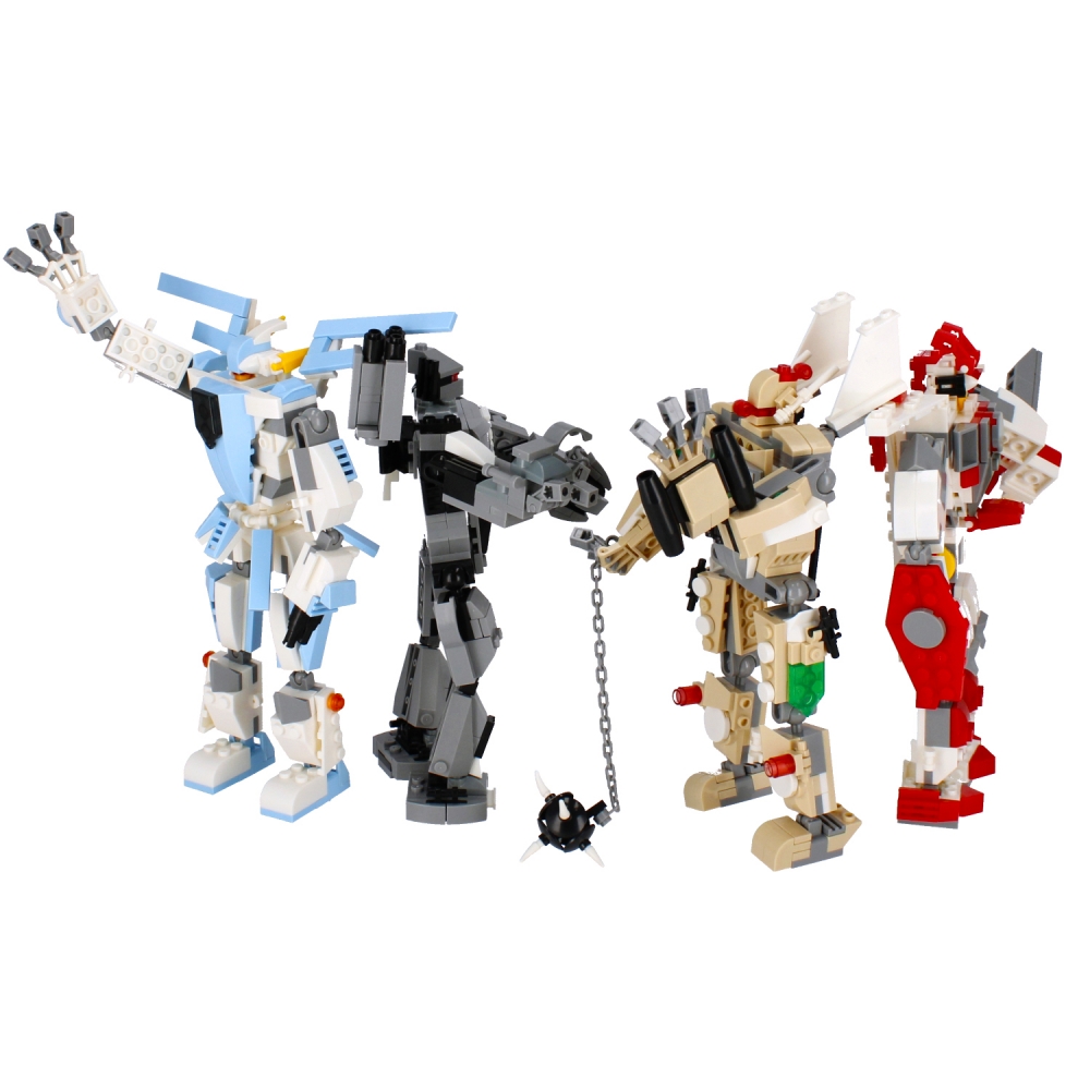 blocchi di costruzione alleblox robot 201 223el 4/