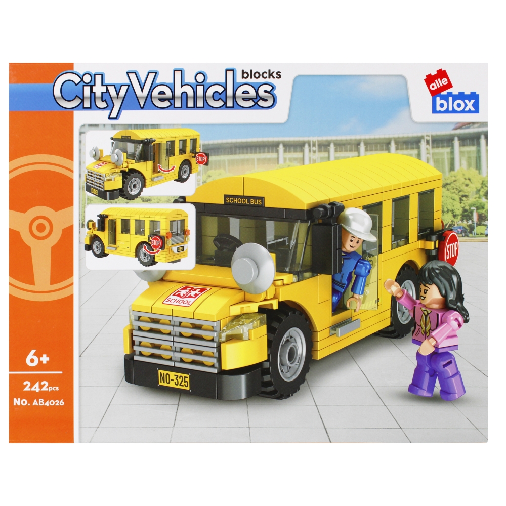Blocchi da costruzione Alleblox City 242 pezzi 34x