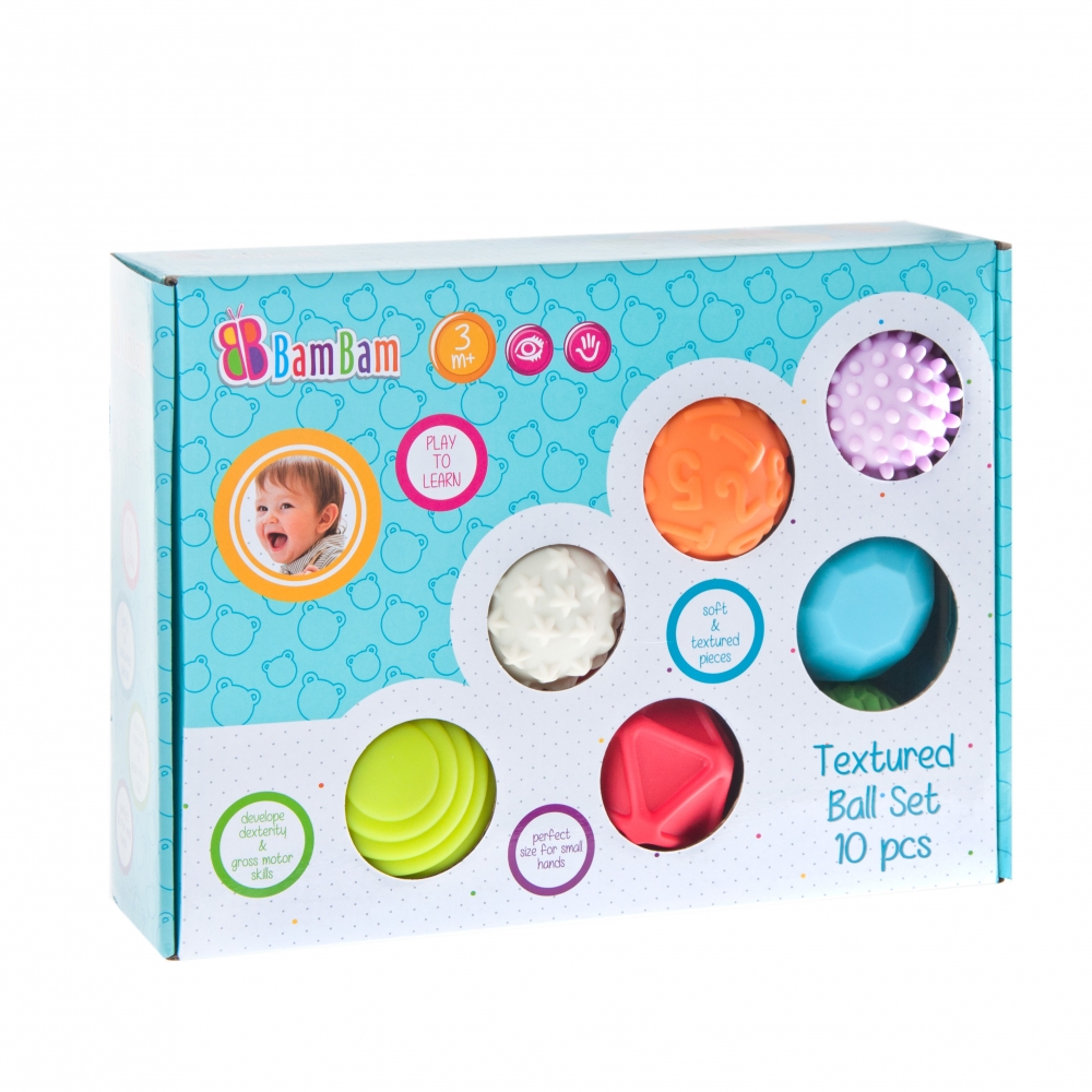 palline sensoriali bam bam 10pz 32x23x8wb