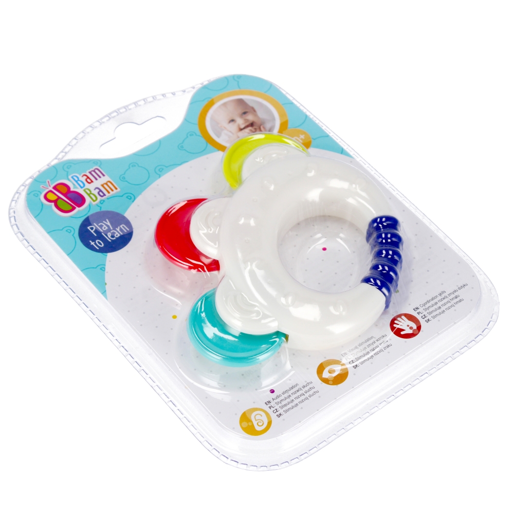 tamburello sonaglio bam bam 14x19 blister