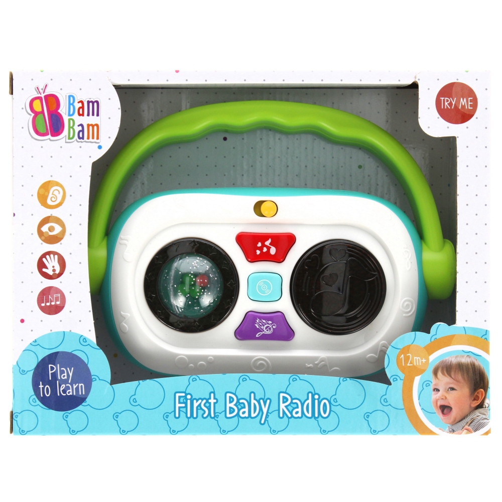 Scatola radio musicale bam bam 21x16x6 mix2