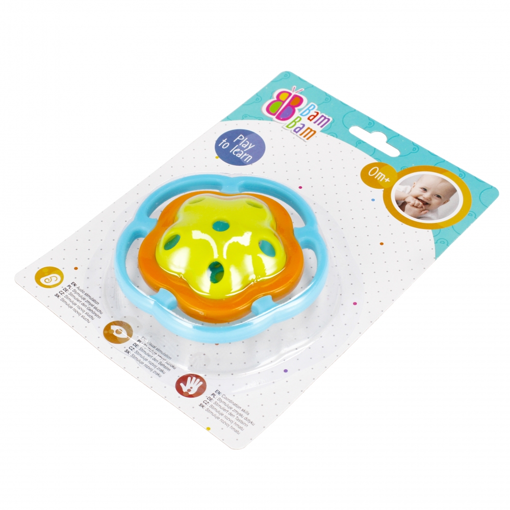 bam bam sonaglio fiore 15x20x4 blister