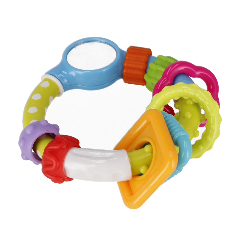 Specchio a sonaglino bam bam 15x20x4 blister
