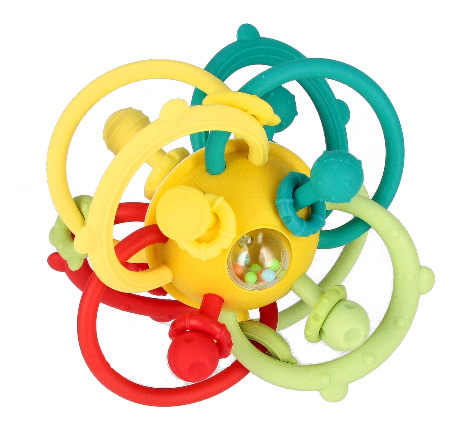 labirinto sensoriale con palline bam bam, finestra