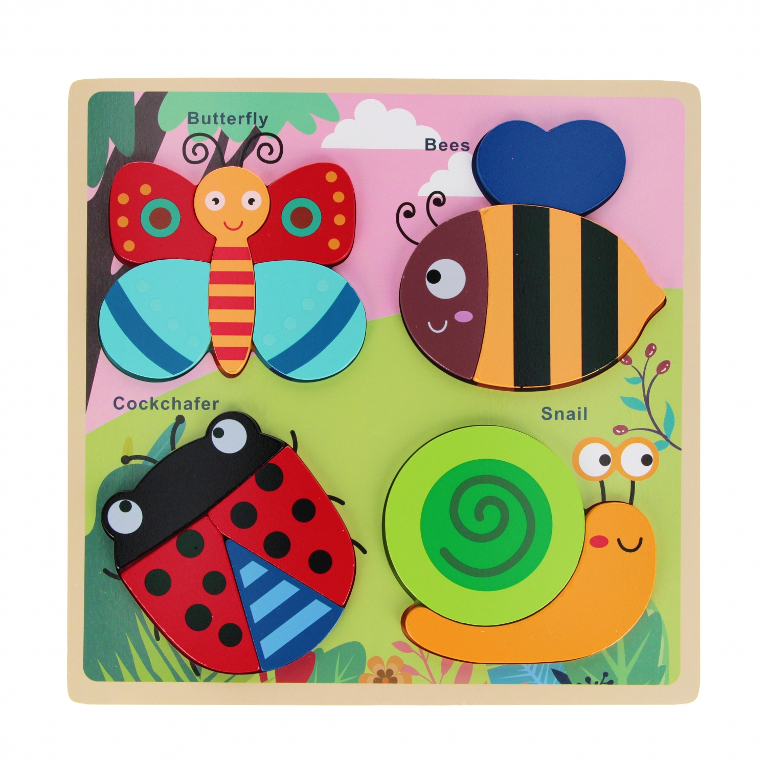 puzzle da giardino in legno bam bam 30x30x2 foil 3