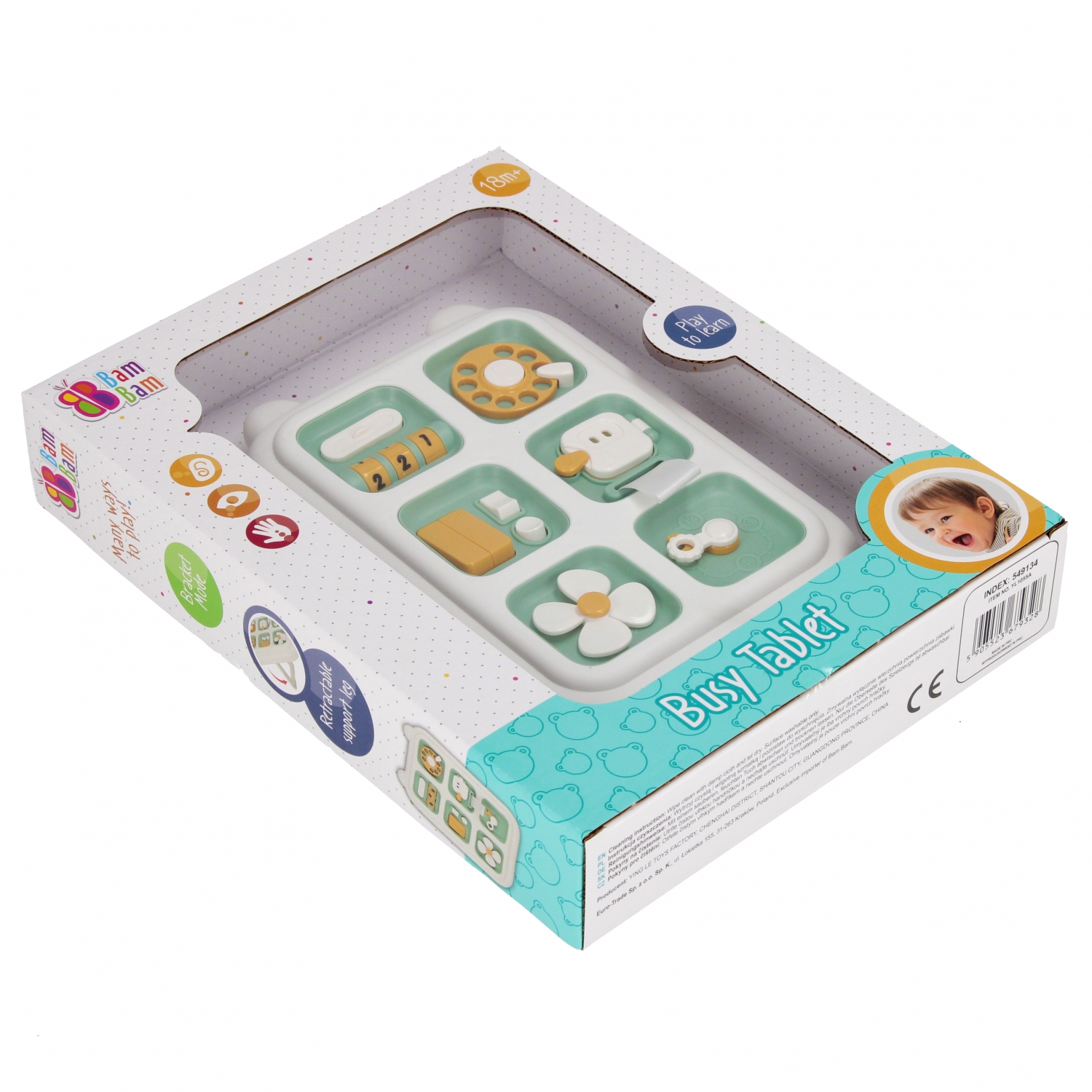 boom boom Tablet fioriera educativa 24x32x6
