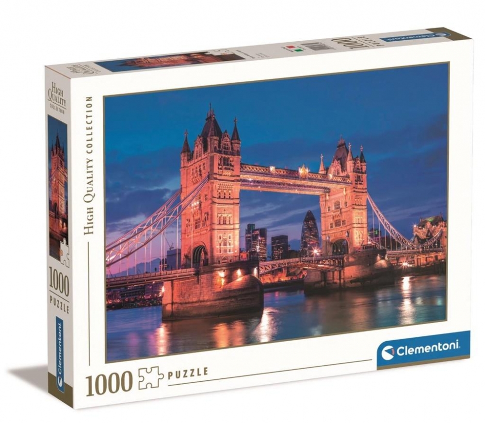 CLEMENTONI - 39367 - PUZZLE 1000 HQC MONT ST MICHEL 70 X 50 CM - Toys Center