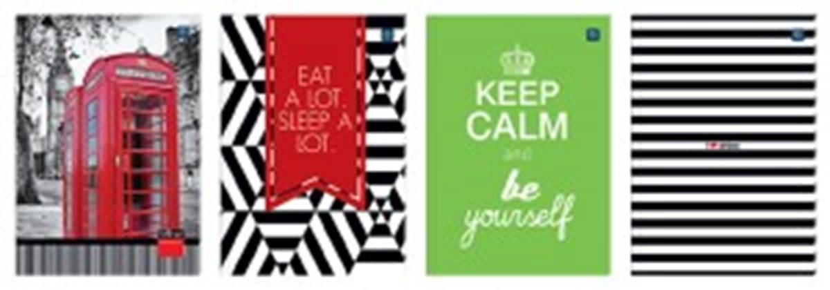 ND39_293604 ZESZYT B5/160K KRAT INT MIX WZOR FOL