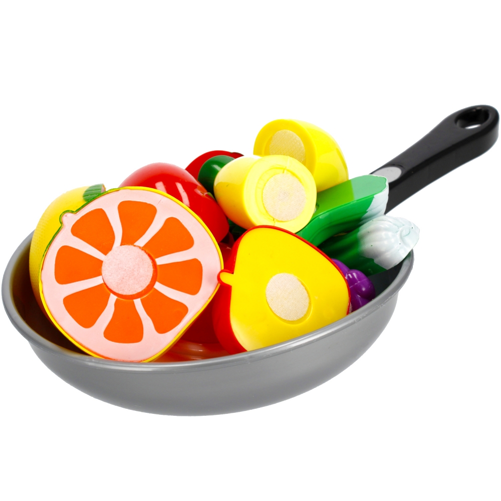 frutta / verdura per il taglio + padella 17x30