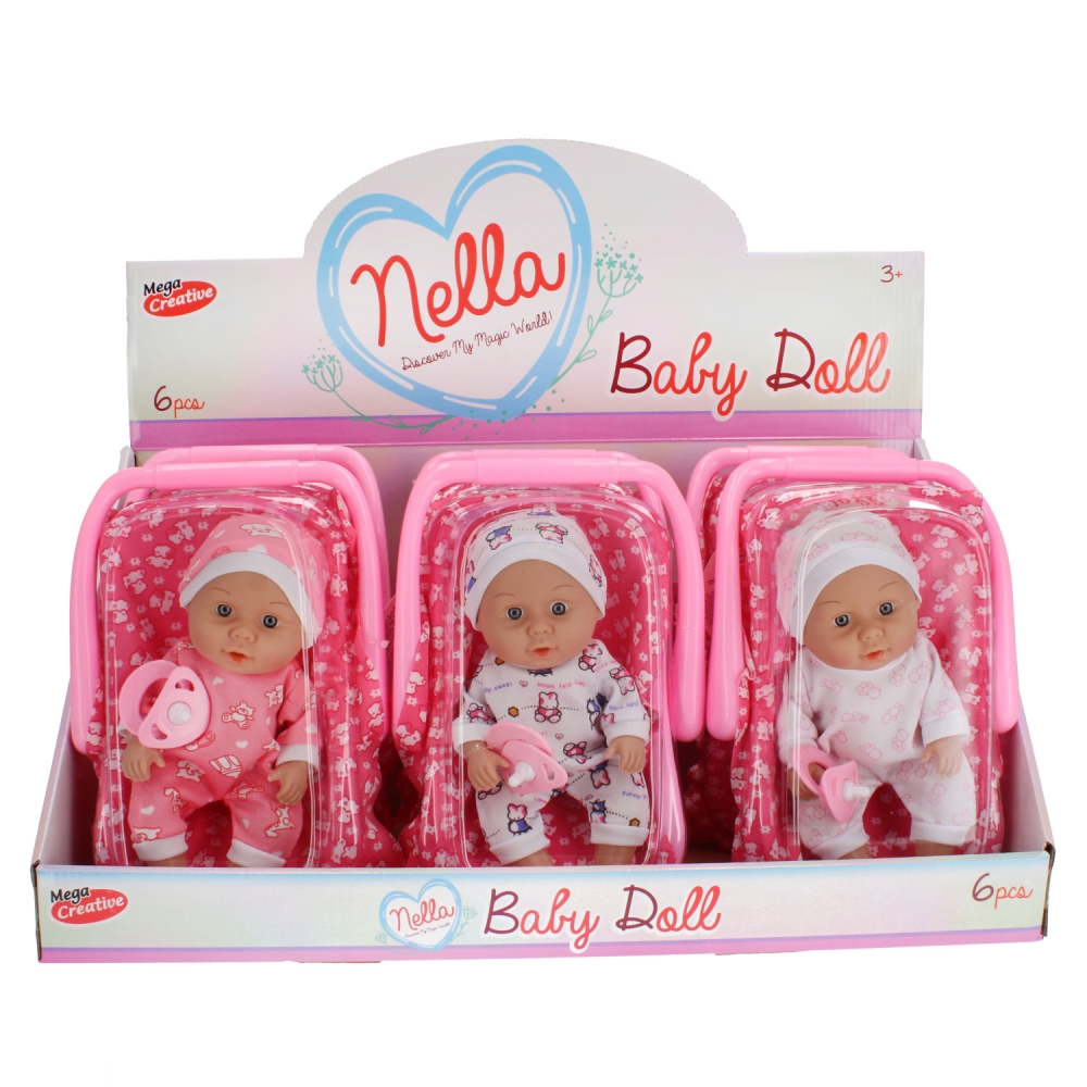 bambola in marsupio 20cm mc nella baby on Esposito