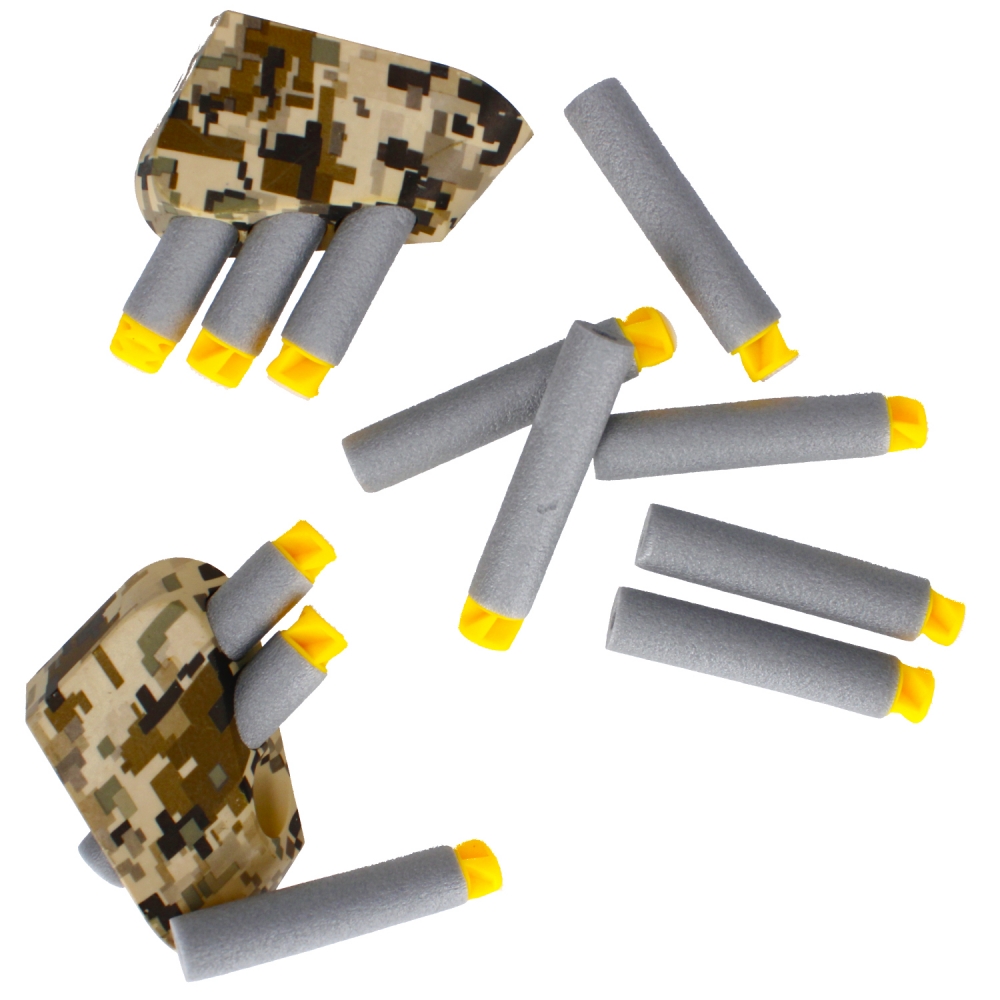 pistola freccette + accessori 39x34x9 mc militare
