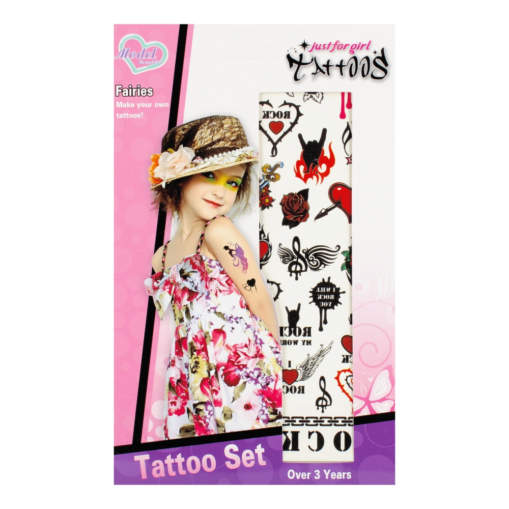 tatuaggio della ragazza 15x25 mix mc on Espositore