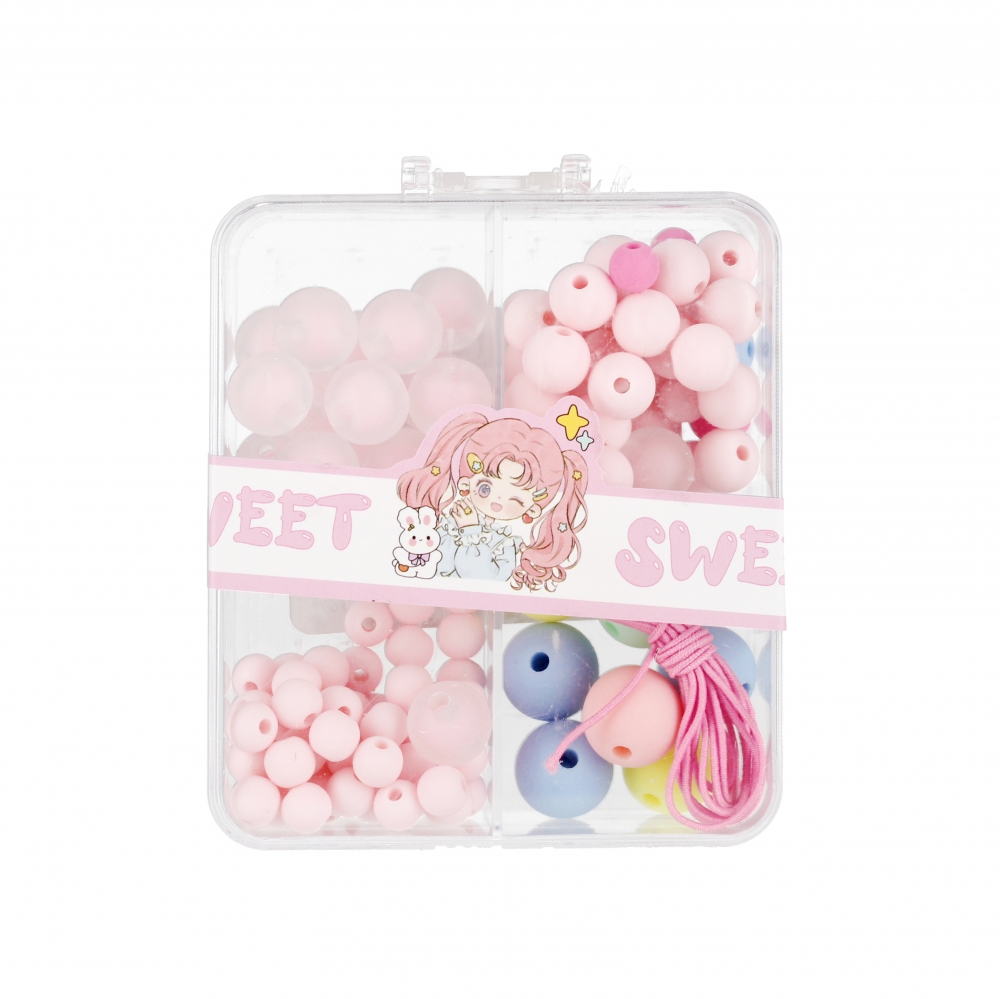 corallo per infilare pastello 7x8x3 mix mc