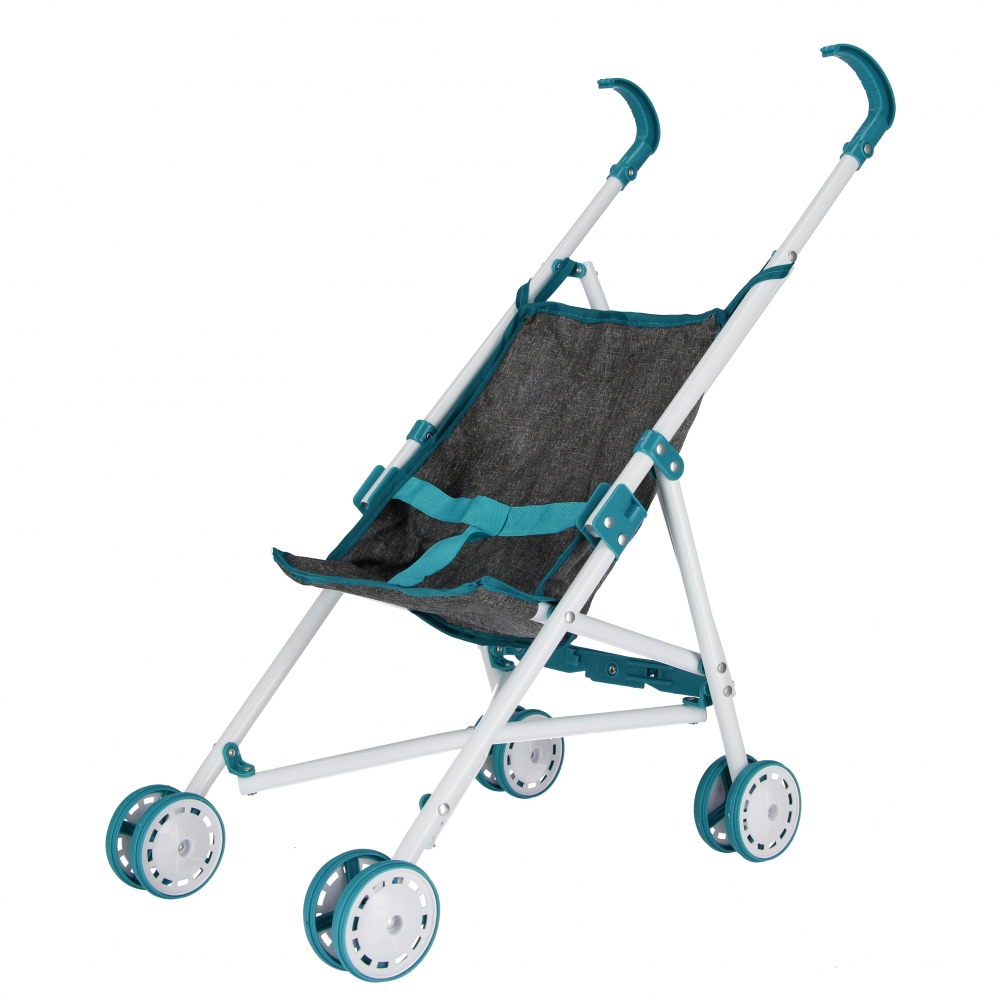 Ombrello per passeggino per bambole in metallo 17x