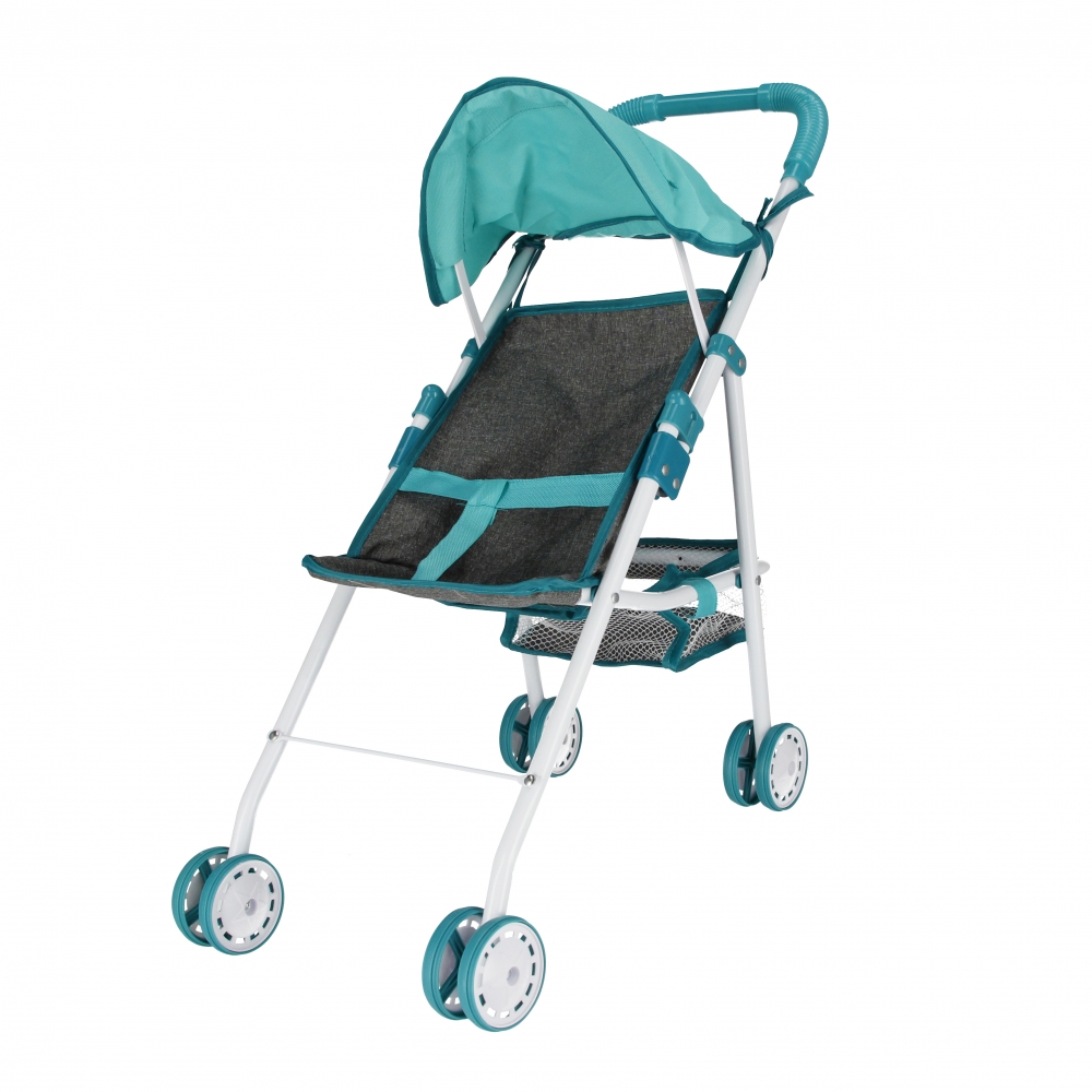 spacer passeggino per bambole met 25x55x9 grigio m
