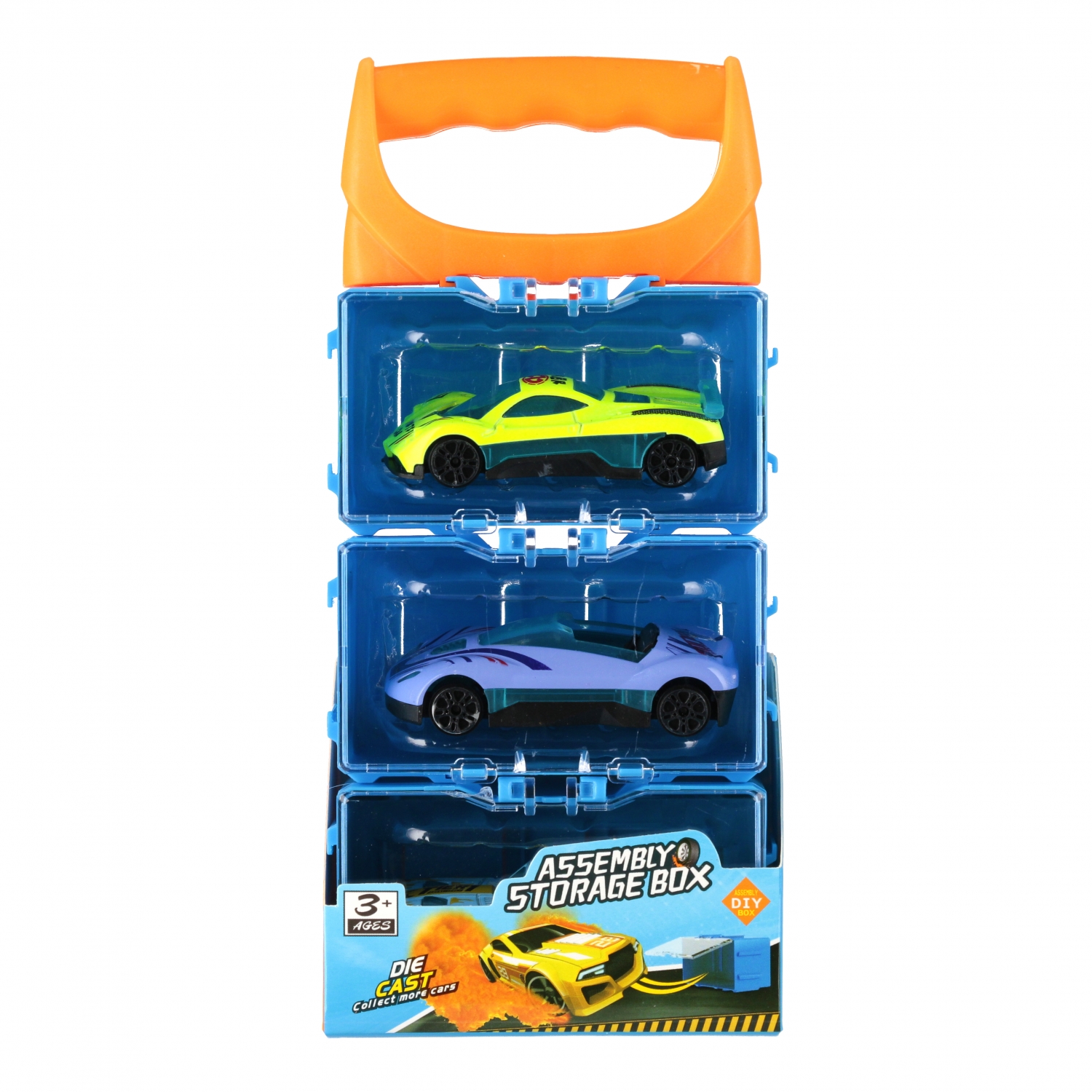gara automobilistica met 3 pezzi 9x19x5 mix mc on