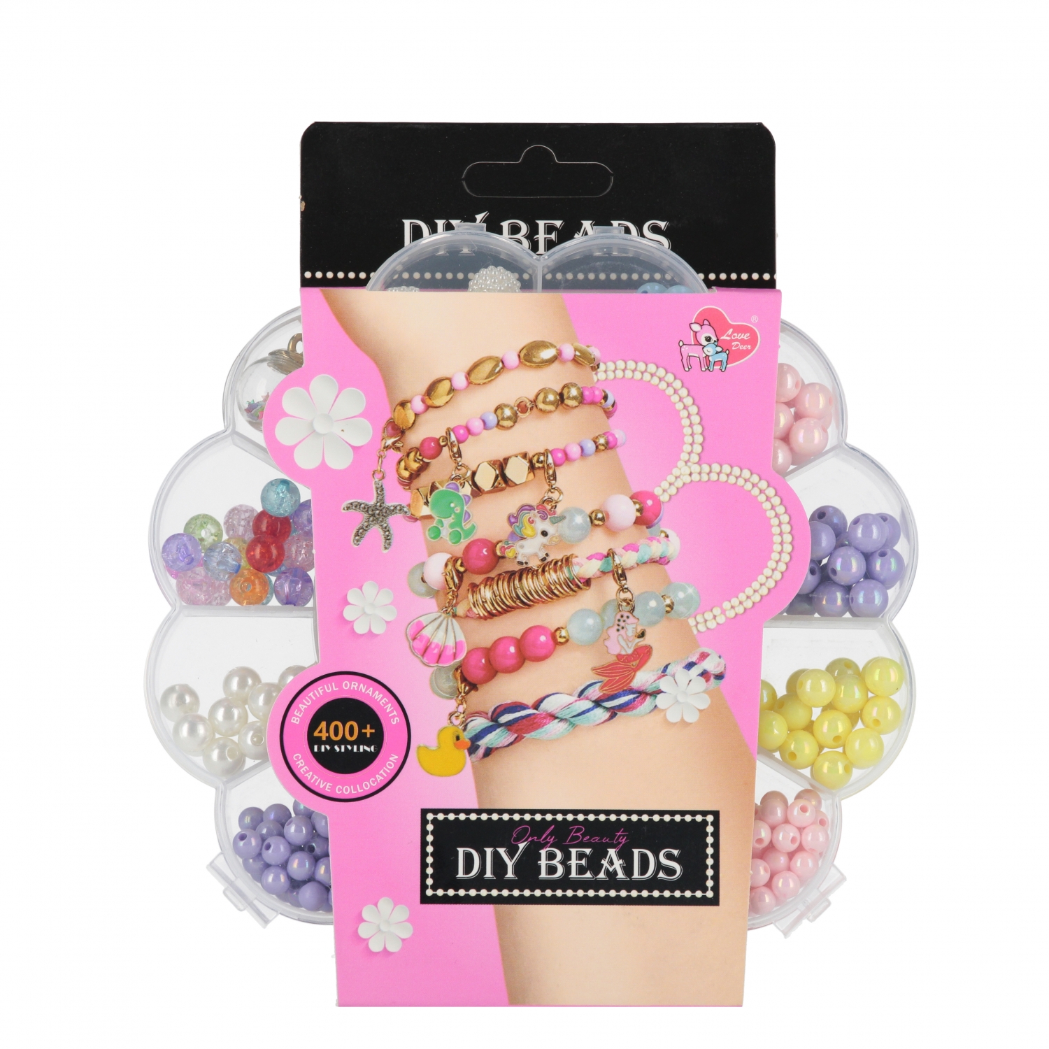 corallo per infilare 16x19x3 mix3 mc blister case