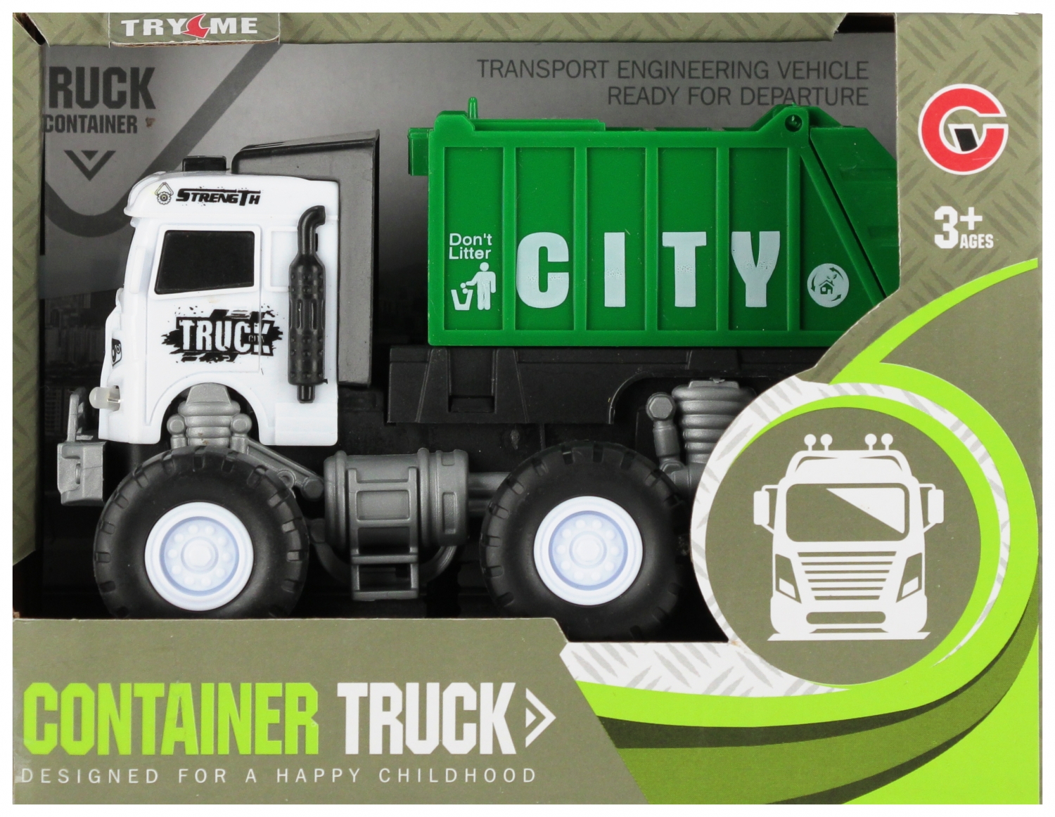 auto camion mix suono/luce pull back 14x11