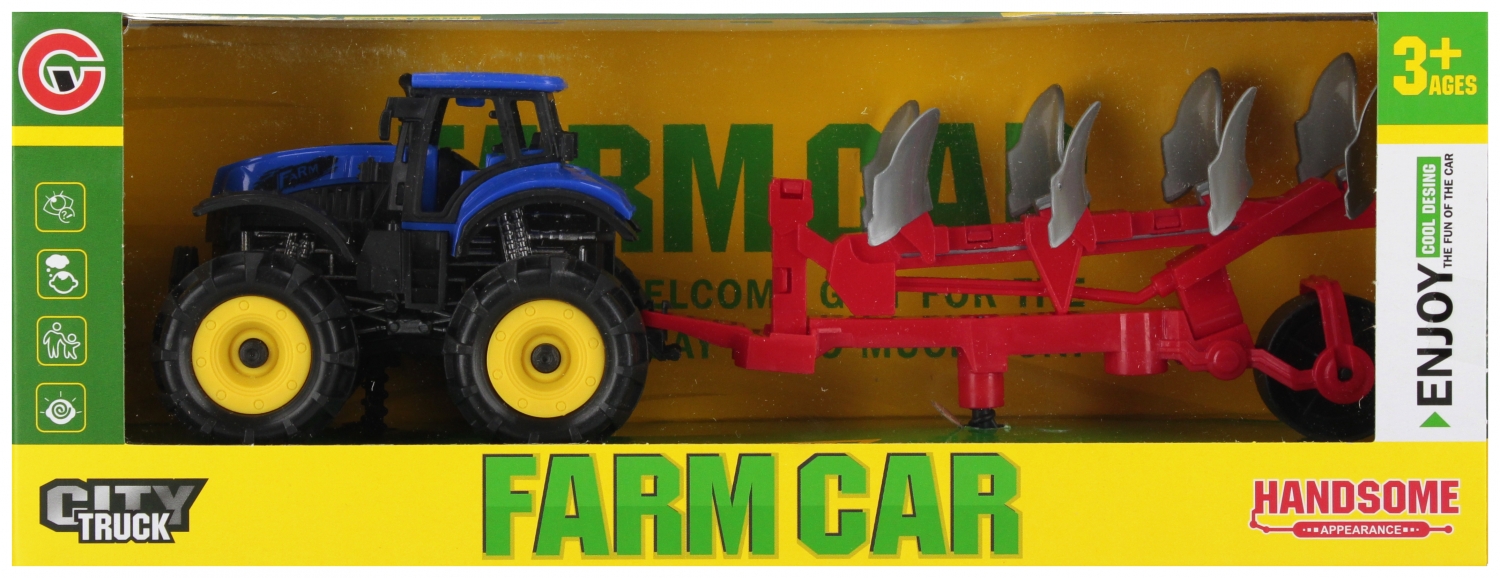 trattore a retrocarica + accessori 29x11x8 mix2 mc