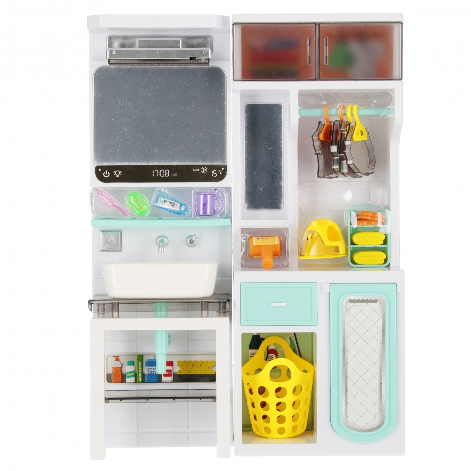 mobile contenitore bagno + accessori 28x36x8 mc fi