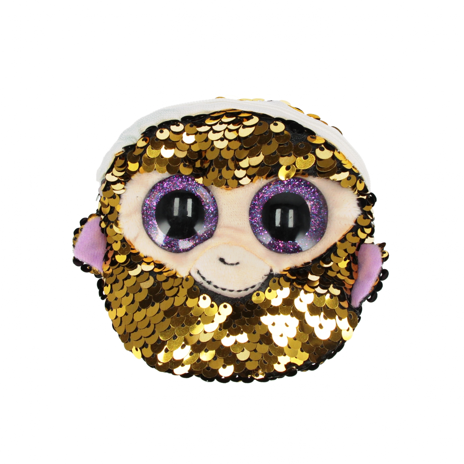 portafoglio peluche paillettes animale 11x11 mix m