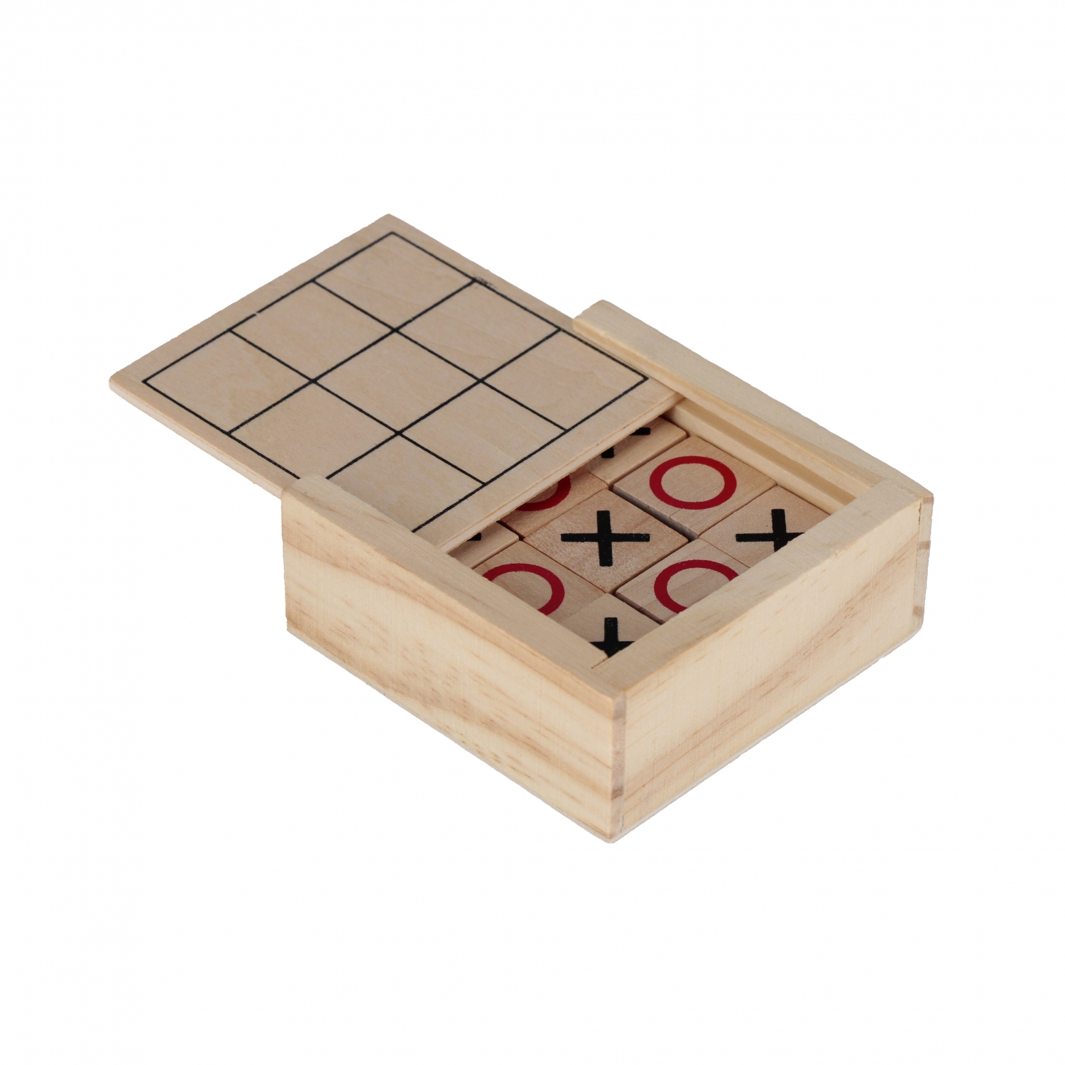 gioco del tris cubo di legno 8x8x3 mc legno