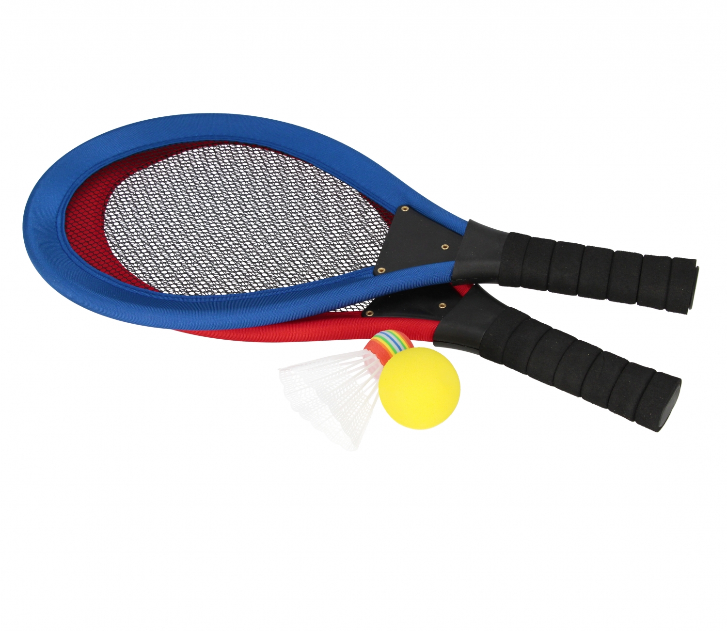 racchette da spiaggia + accessori 45cm mc blister