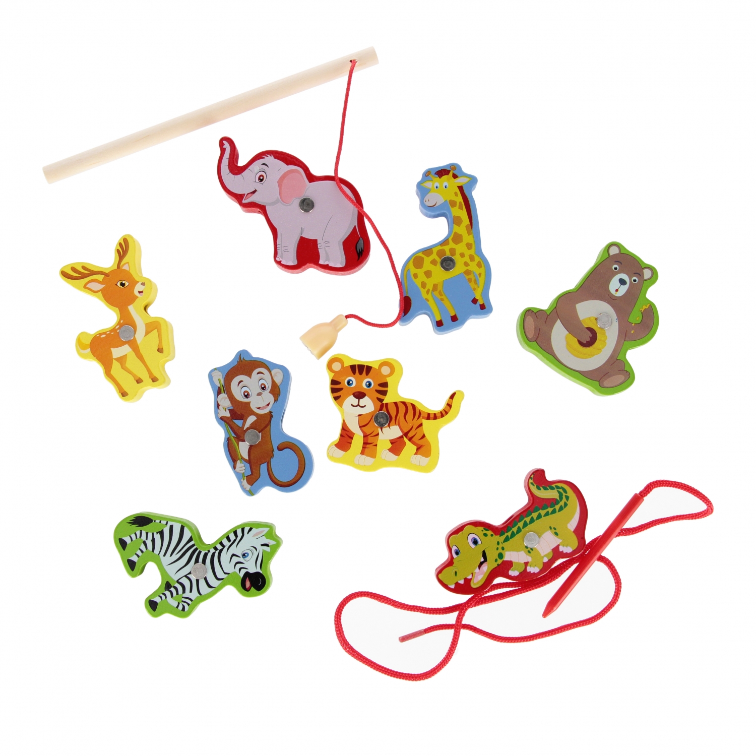 Puzzle in legno magnetico Zoo 23x18x1 mc 100 fogli