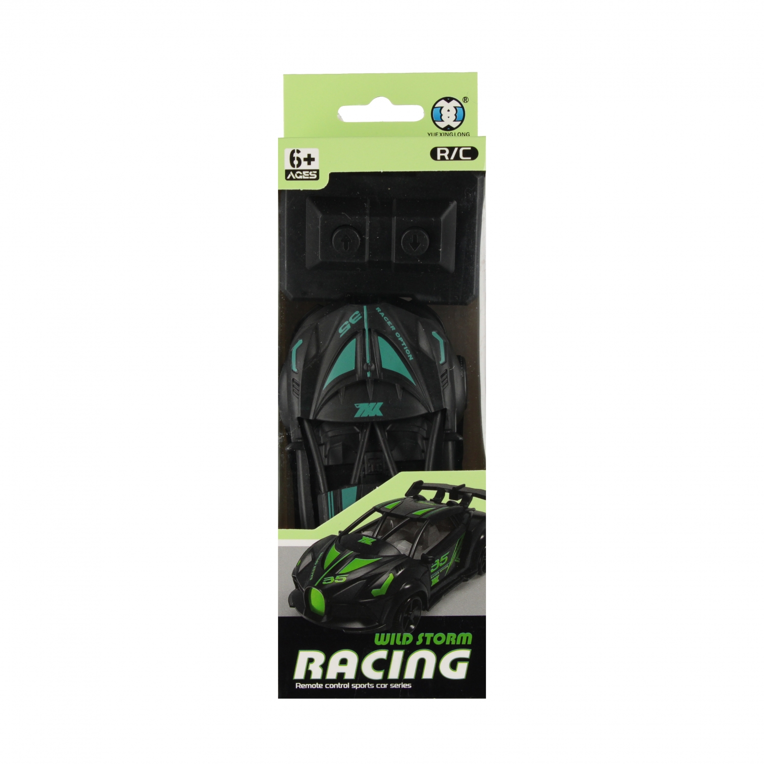 auto da corsa r/c 22x7x4.5 mix3 mc box da finestra