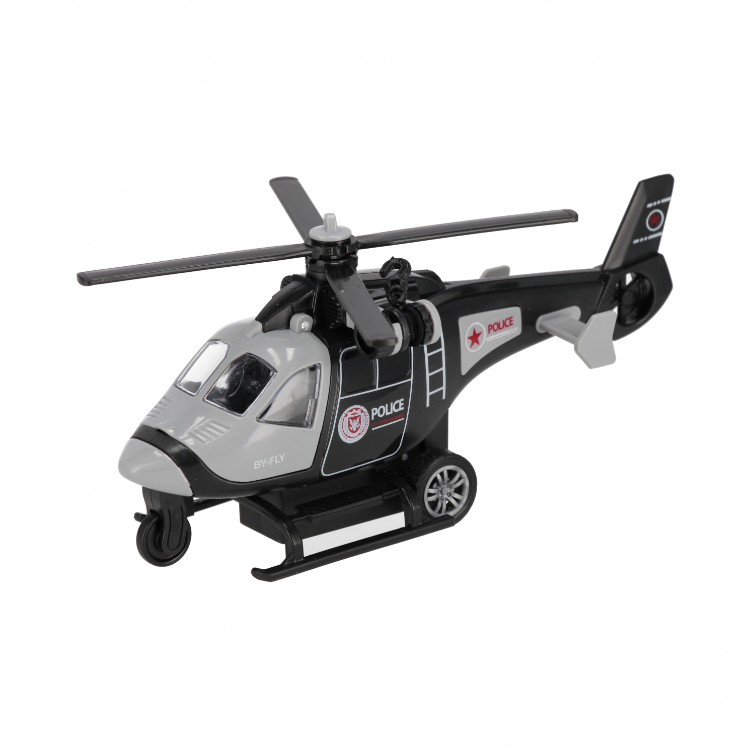 Elicottero di soccorso che tira indietro 13cm mix4