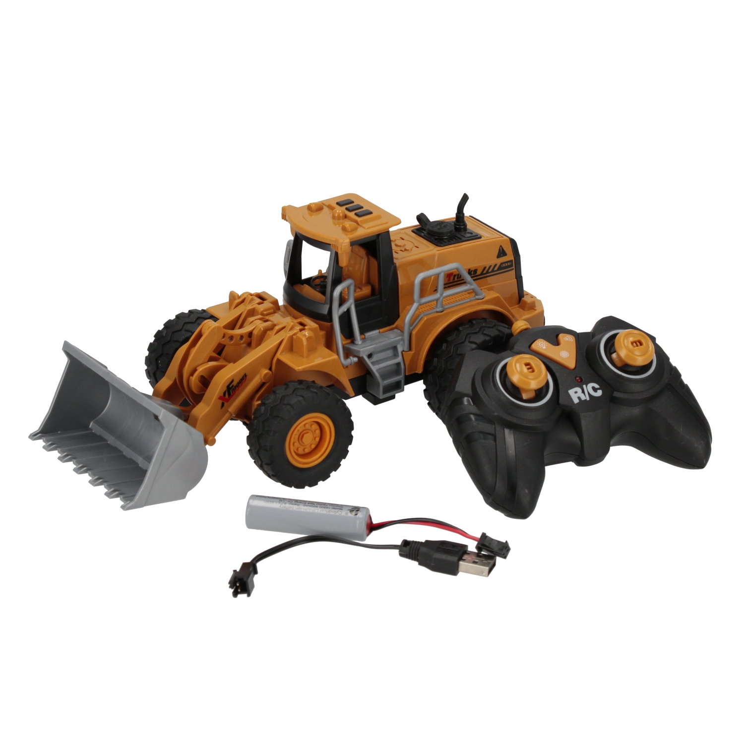 auto camion spia r/c ff lad fumo w 33x18x13 wi