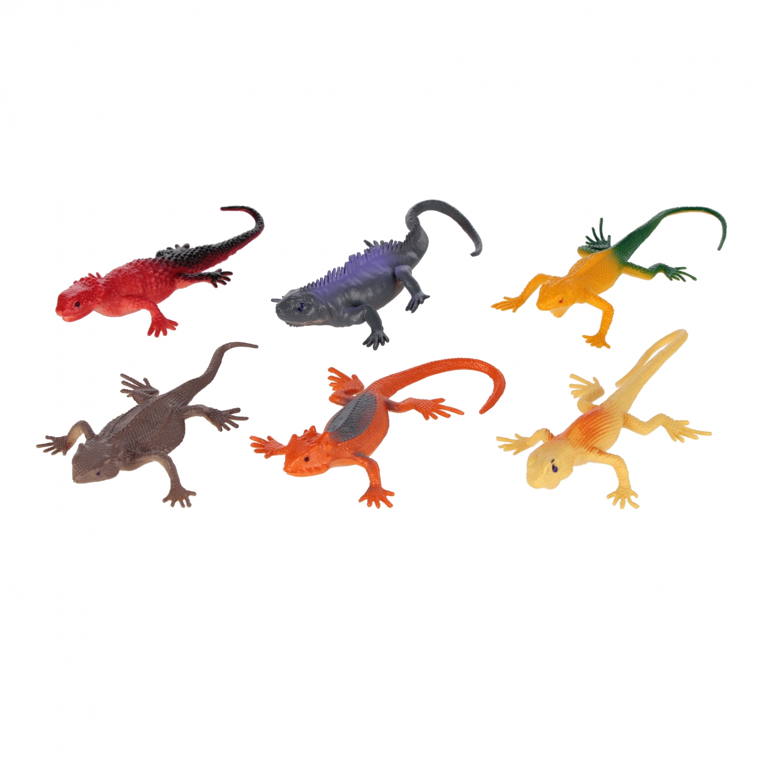 lizard 6 pezzi 18x21 mix mc bag con gancio