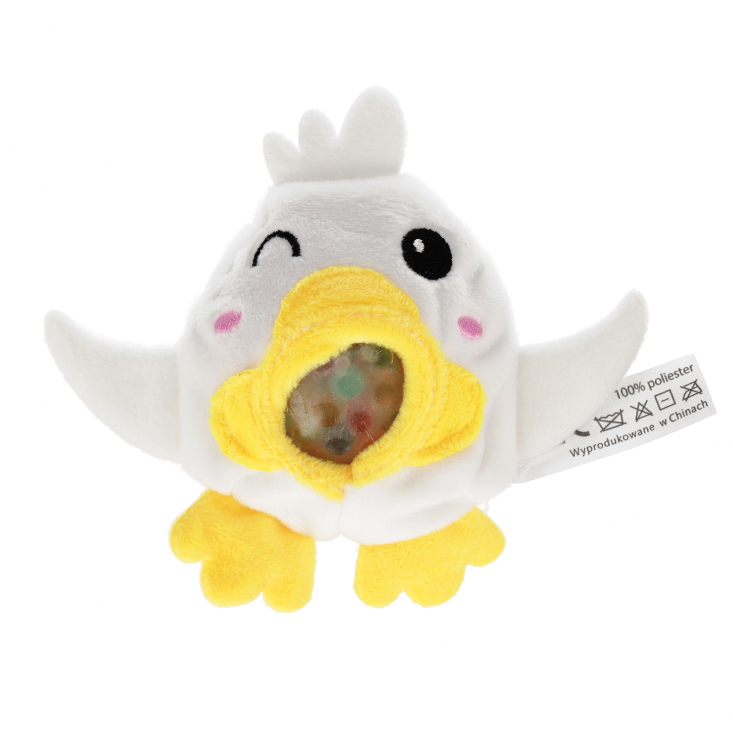 giocattolo da spremere peluche animale 10cm mix mc
