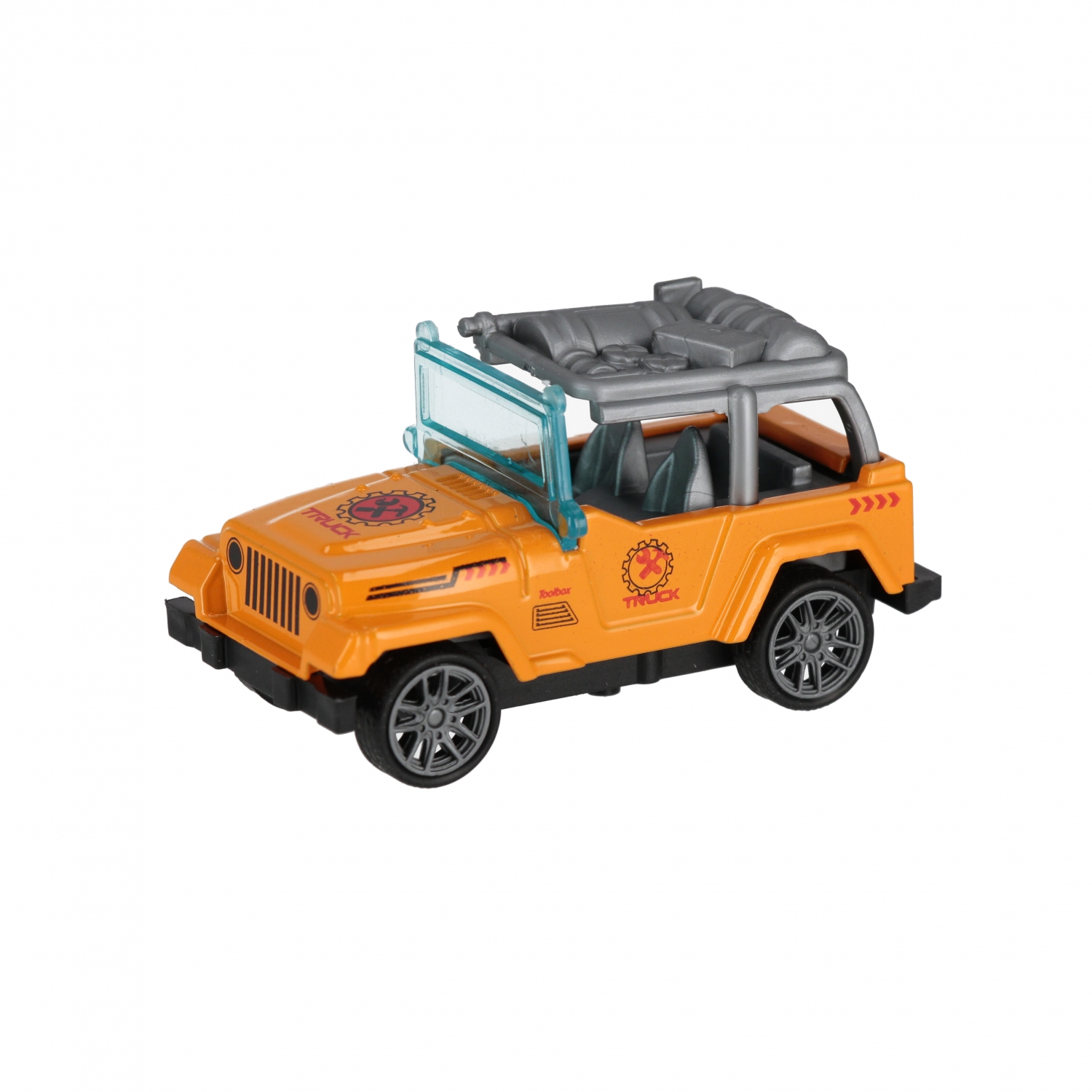auto camion metallo pull back 8cm mix6 mc on