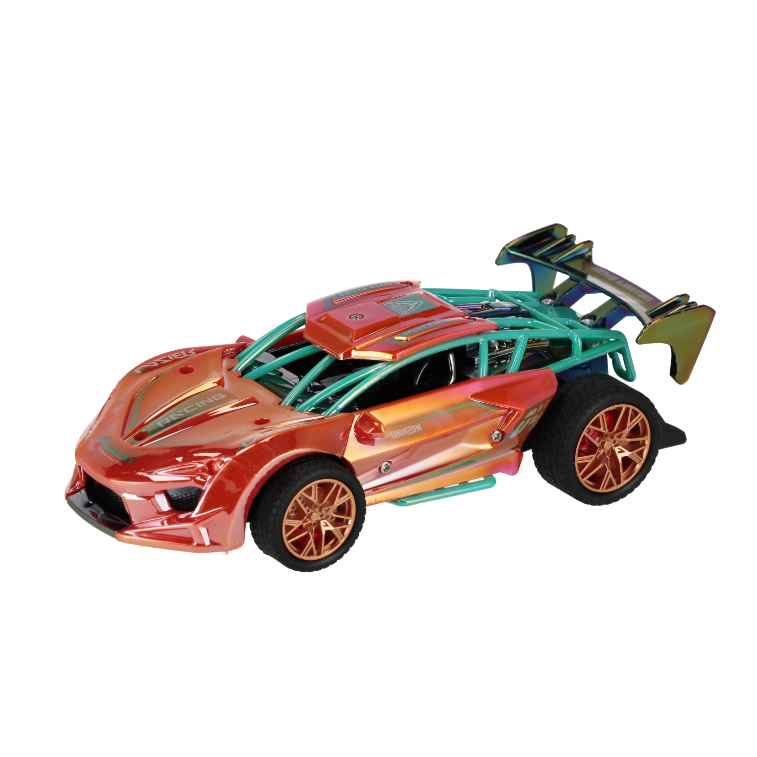 auto da corsa suono/luce pull back 16cm mix4 mc