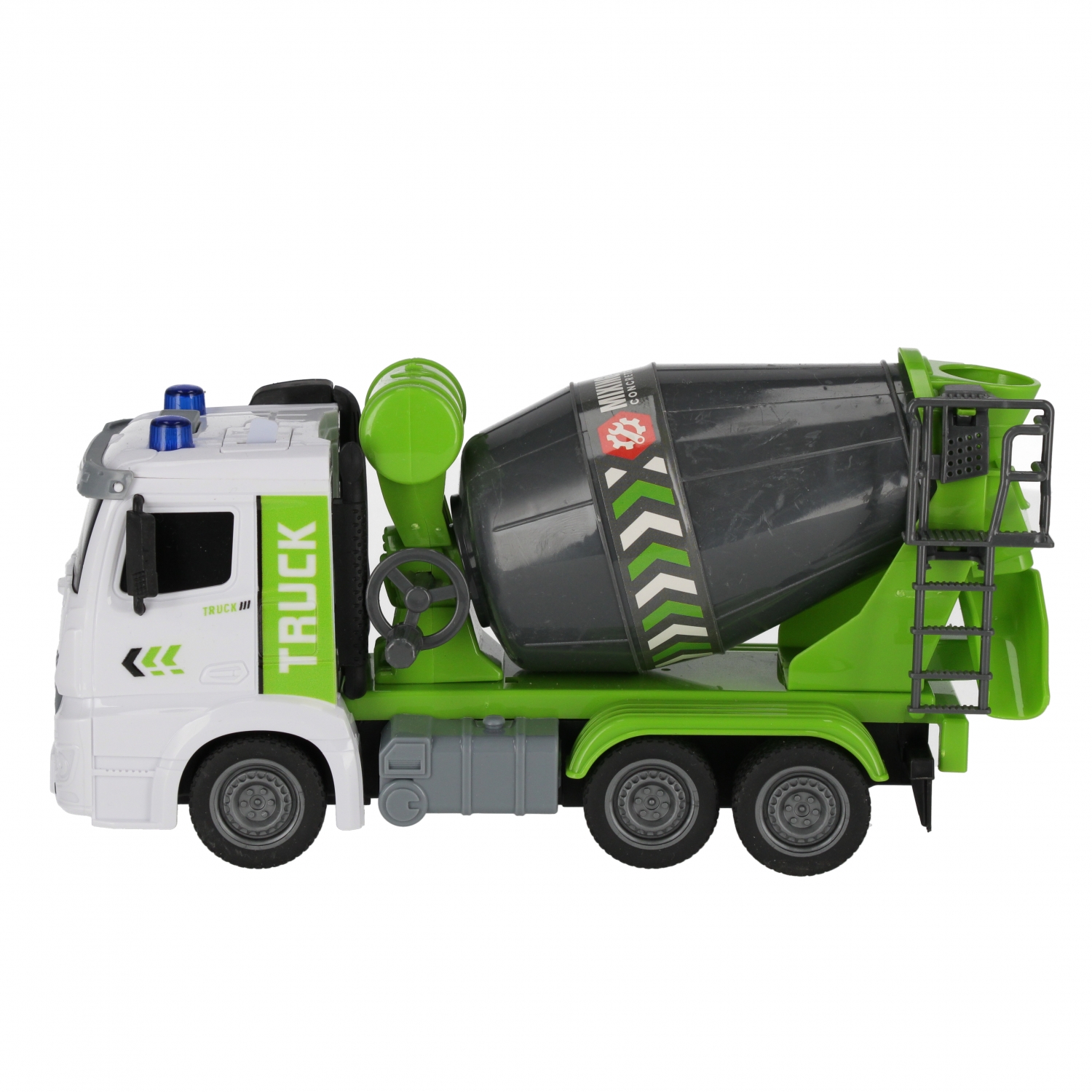 auto camion cemento suono/luce pull back 27x
