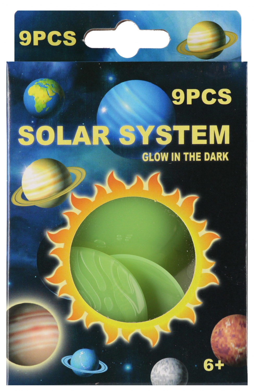 decorazione murale cosmo fluorescente 8x14x2 mc