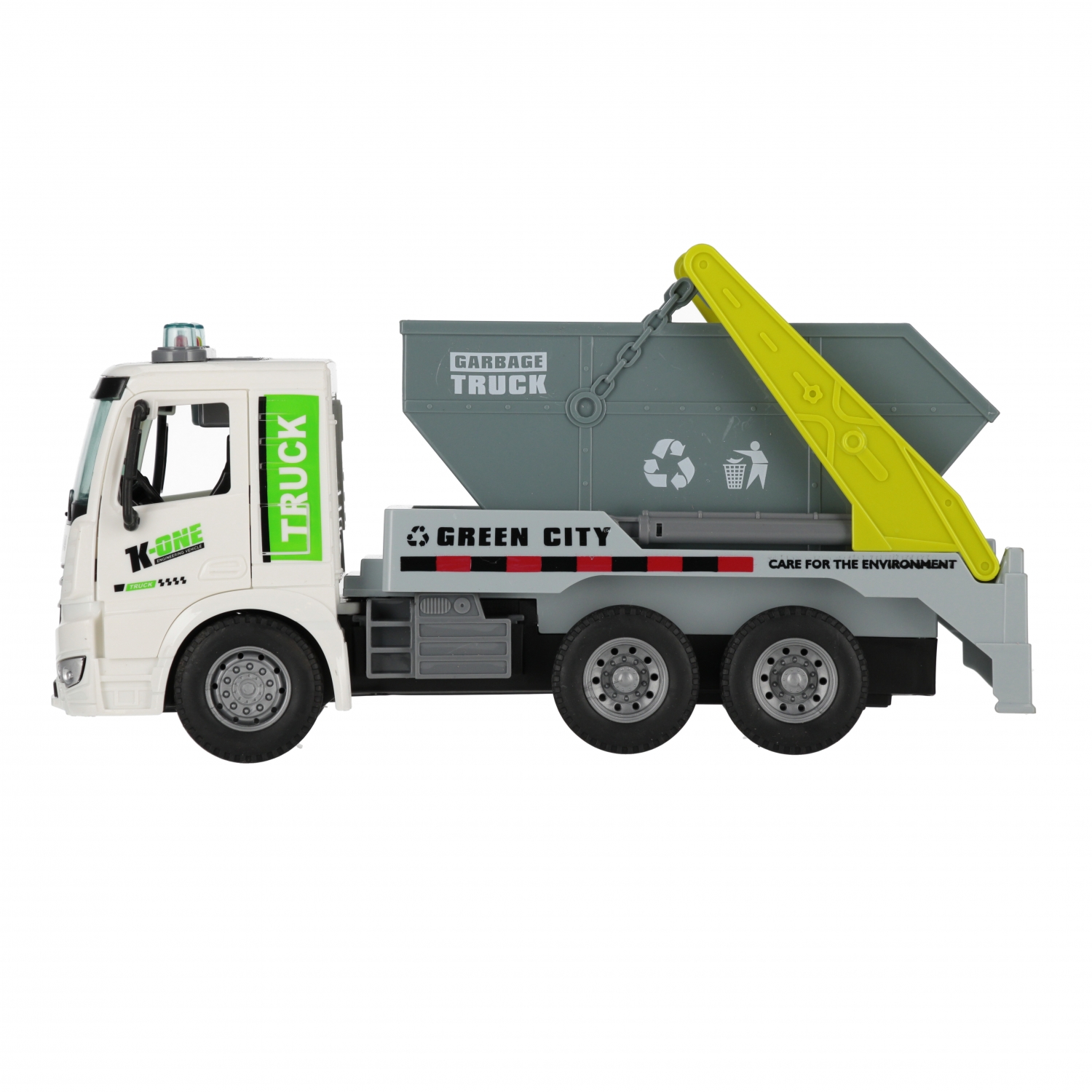 auto camion camion della spazzatura cassone 33x19x