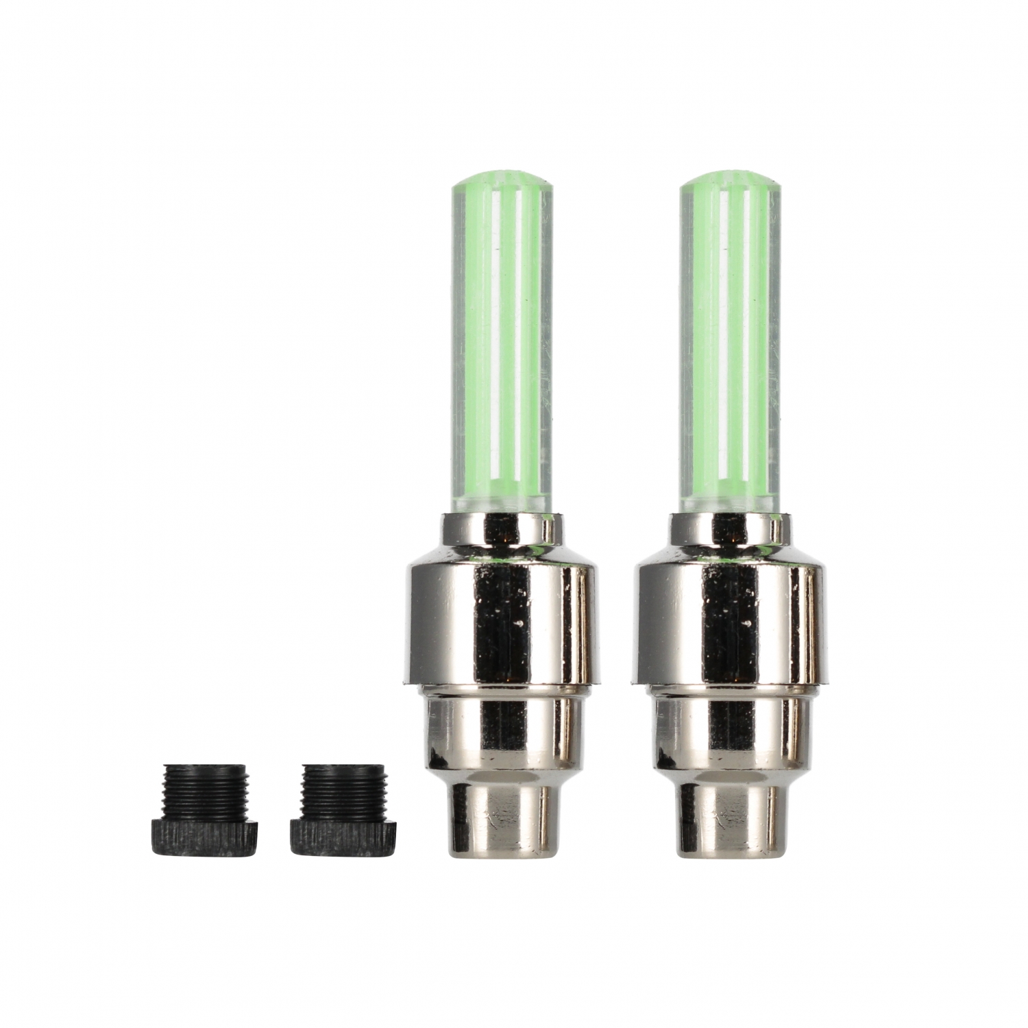 Lampada LED per bicicletta con valvola, 2 pezzi, 7