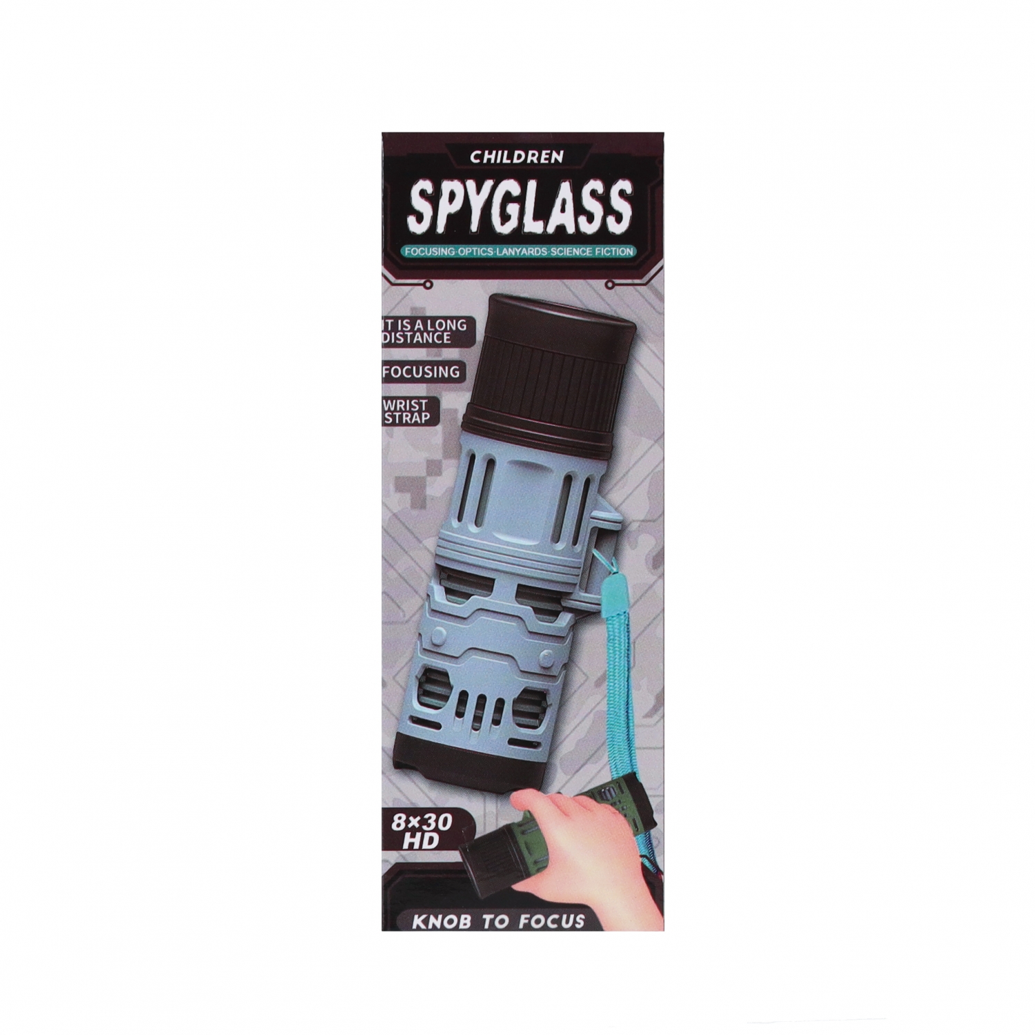 telescopio pirata 5x12x4 mc acceso Espositore